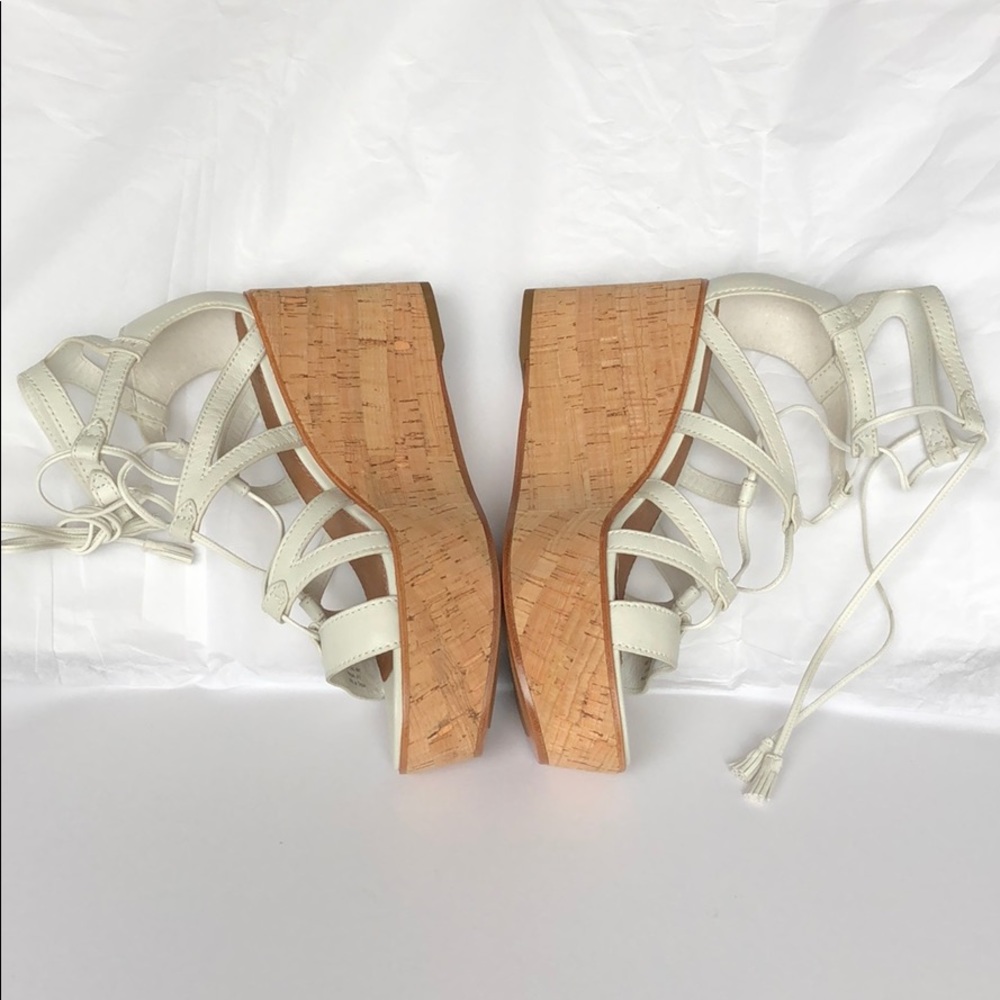 Frye Heather Gladiator - Cream White - Picture 3 of 8